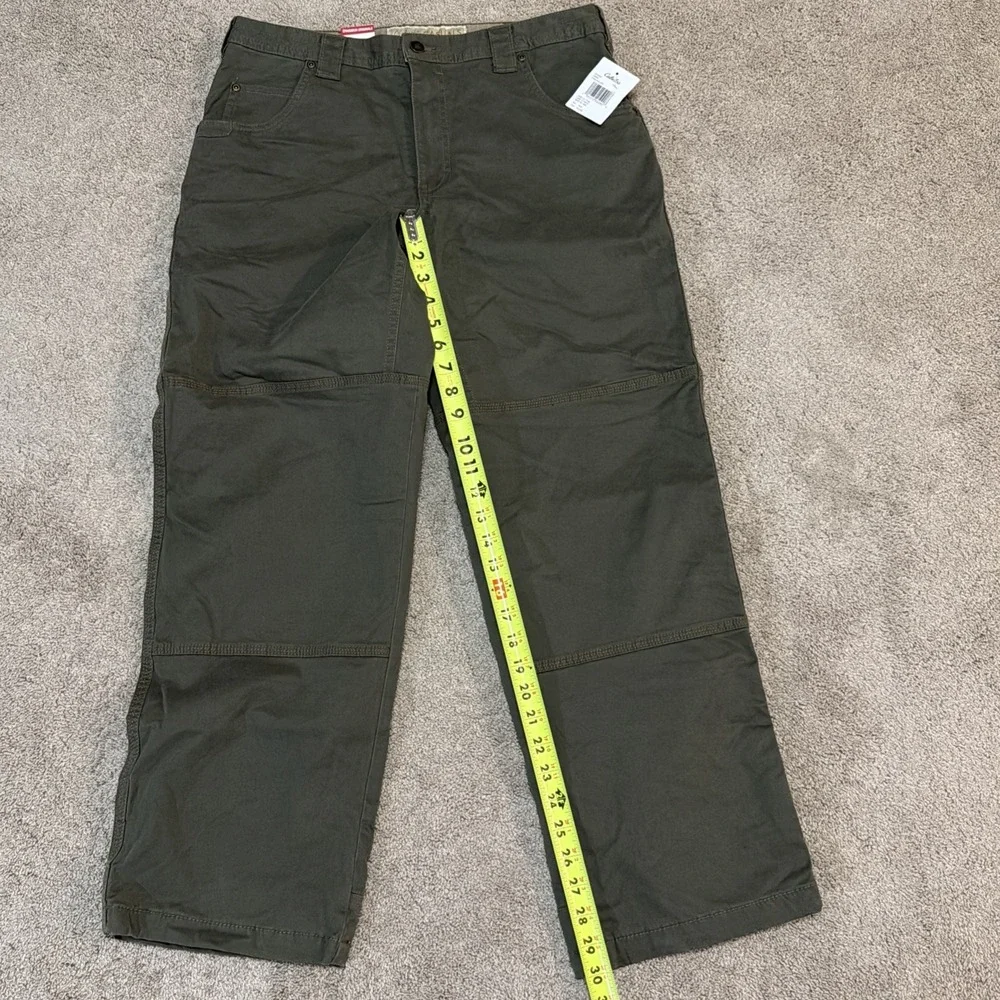 Cabela's‎ Fleece Lined Ultimate Outdoor Pant Original Weight Cotton 32x30 NWT
